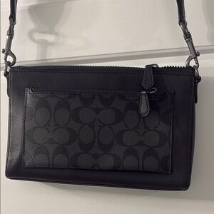 Coach Signature Black Crossbody Bag